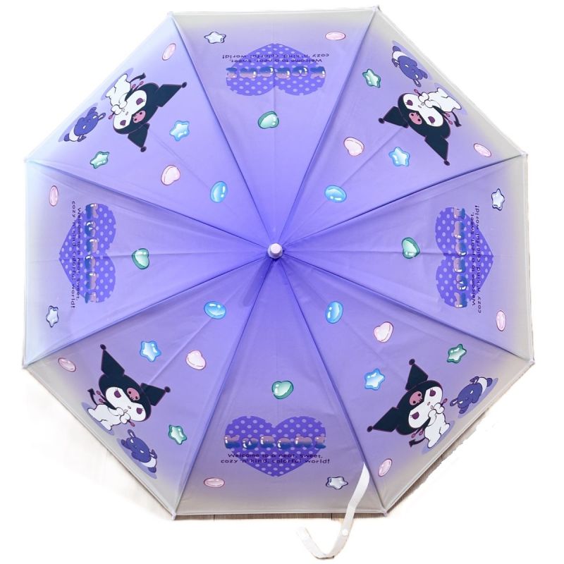 Sanrio Sweet Factory Kuromi Umbrella With Long Handle