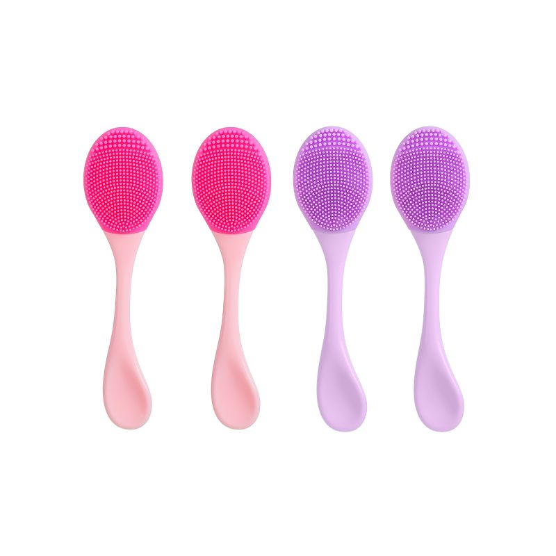 Pink Me! Series Dual-Use Facial Cleaning Brush Set