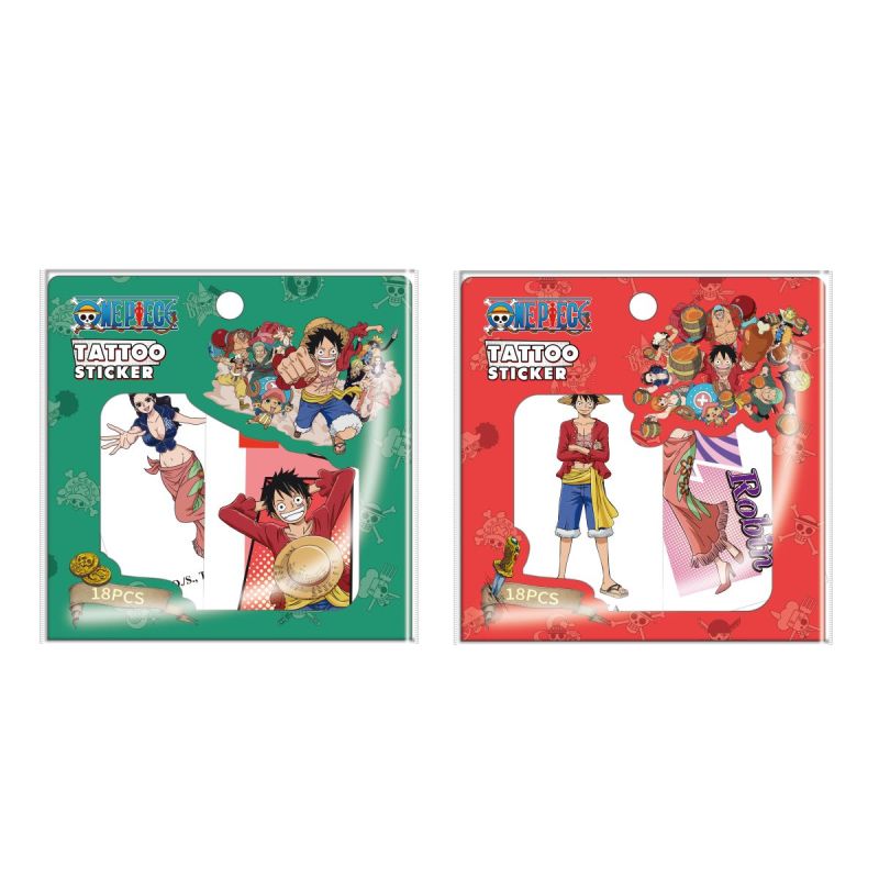 One Piece Classic Collection Transfer Waterproof Stickers (2 Assorted Models)