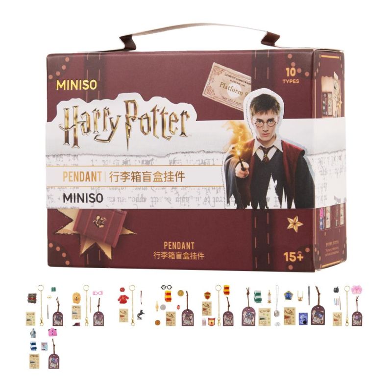 Harry Potter Back To School Suitcase Surprise Box Pendant