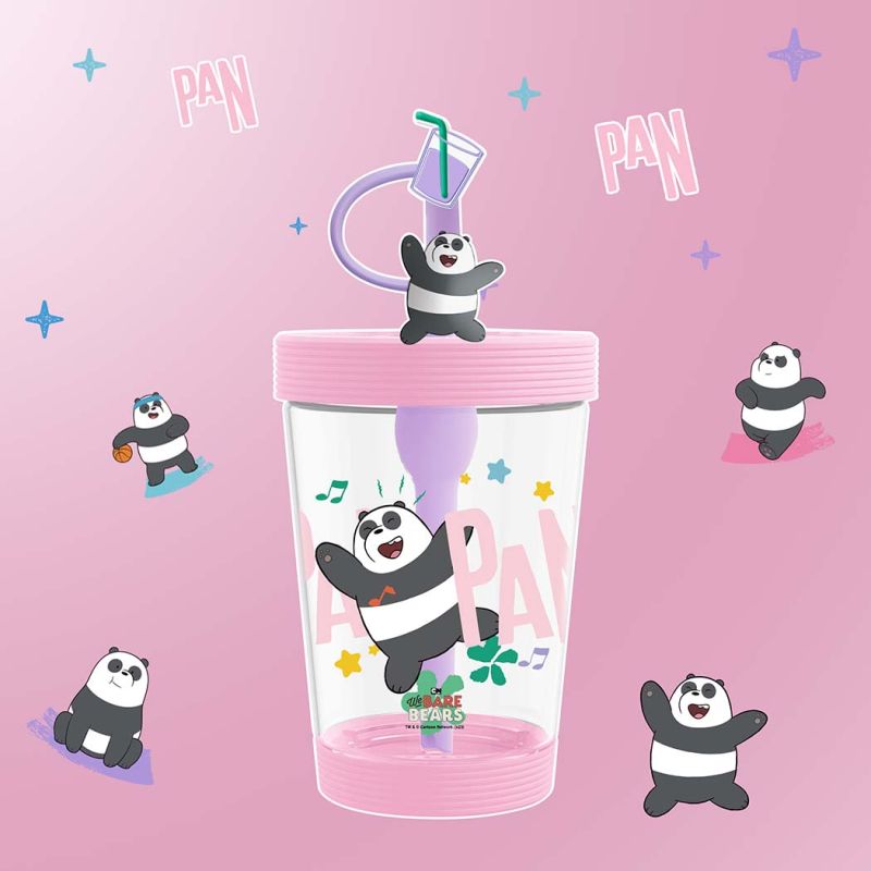 We Bare Bears Panda Seaside Music Festival Tumbler 535ml