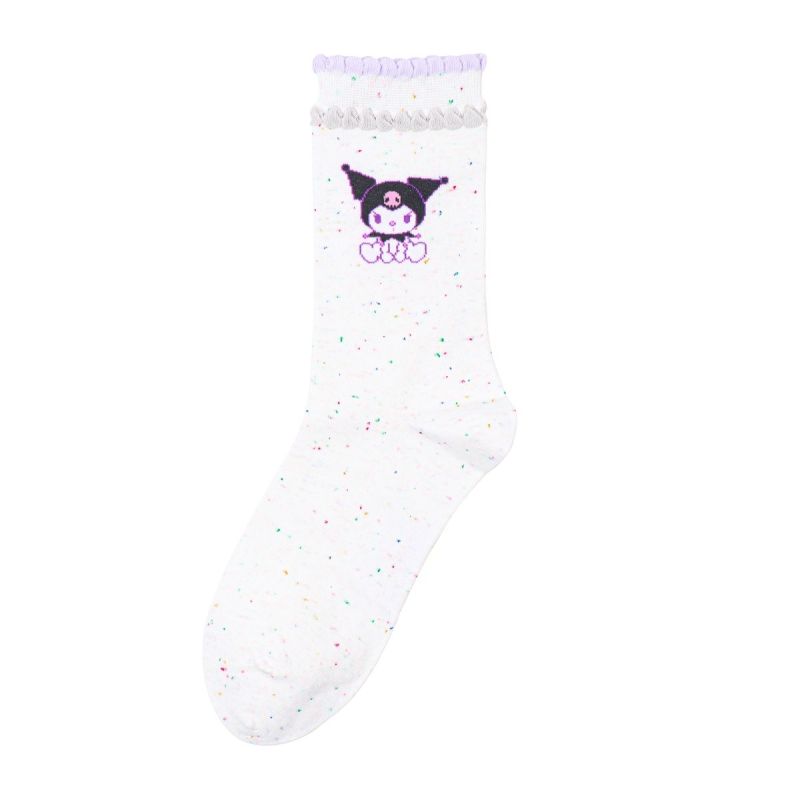 Sanrio Hello Kitty & Friends Kuromi Sweet Factory Crew Socks