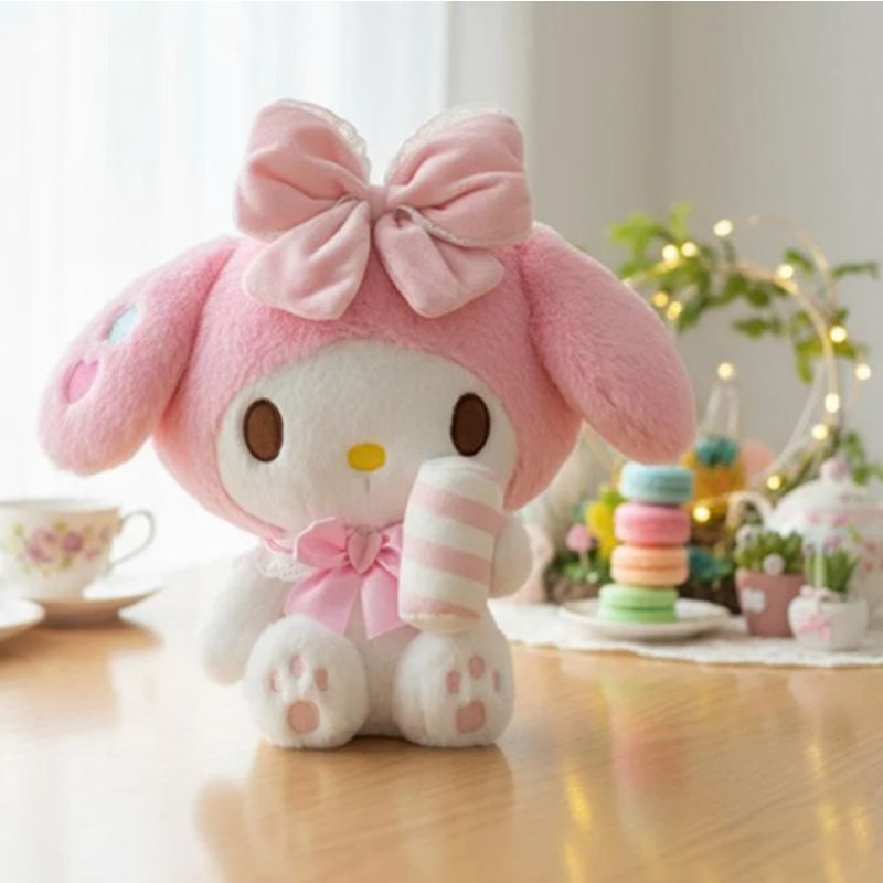Sanrio Hello Kitty & Friends Sweet Factory My Melody 11 Inch Sitting Plush Soft Toy