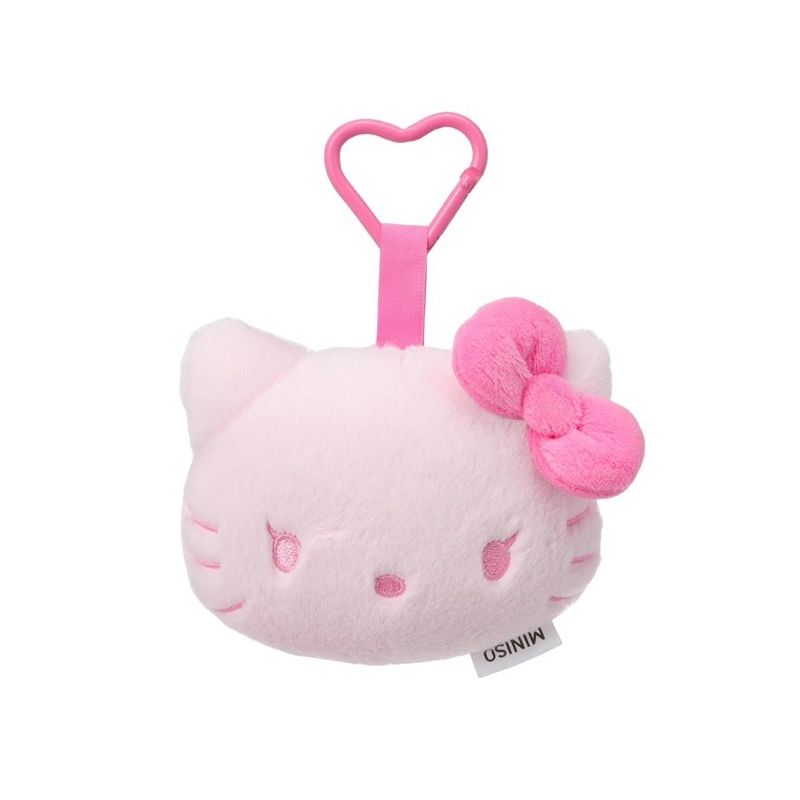 Sanrio Hello Kitty & Friends Hello Kitty Pink Head Shaped Plush Soft Toy Pendant