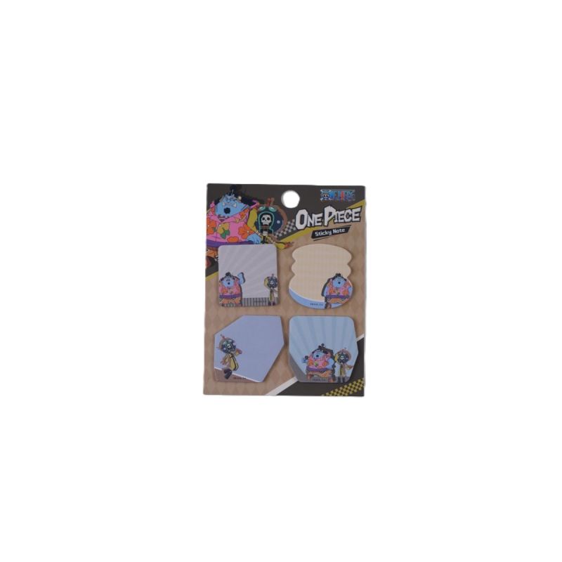 One Piece Collection Mini Figure Sticky Notes Set (4 Pcs) (Jinbe, Brook)