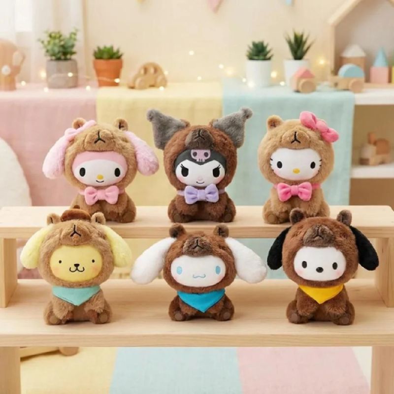 Sanrio Hello Kitty & Friends Chill Capybara Vinyl Plush Surprise Blind Box