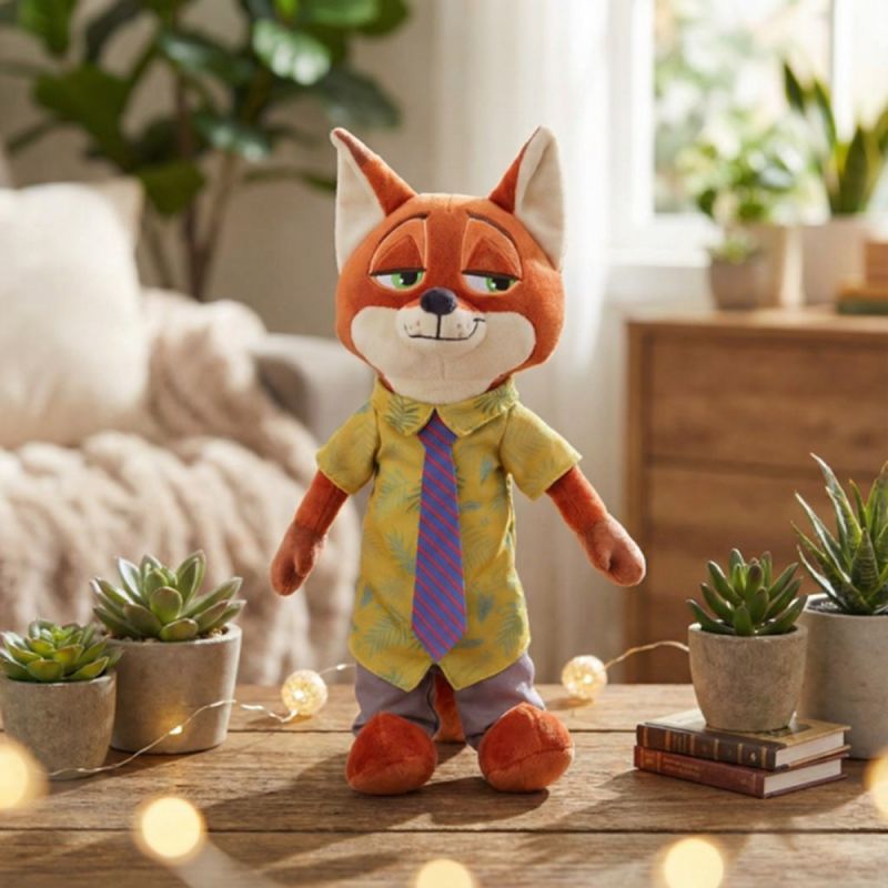 Disney Zootropolis 2 Nick Wilde 17 Inch Standing Plush Soft Toy