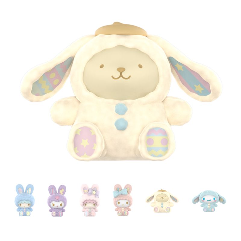 Sanrio Characters Rabbit Series Flock Blind Box Figure