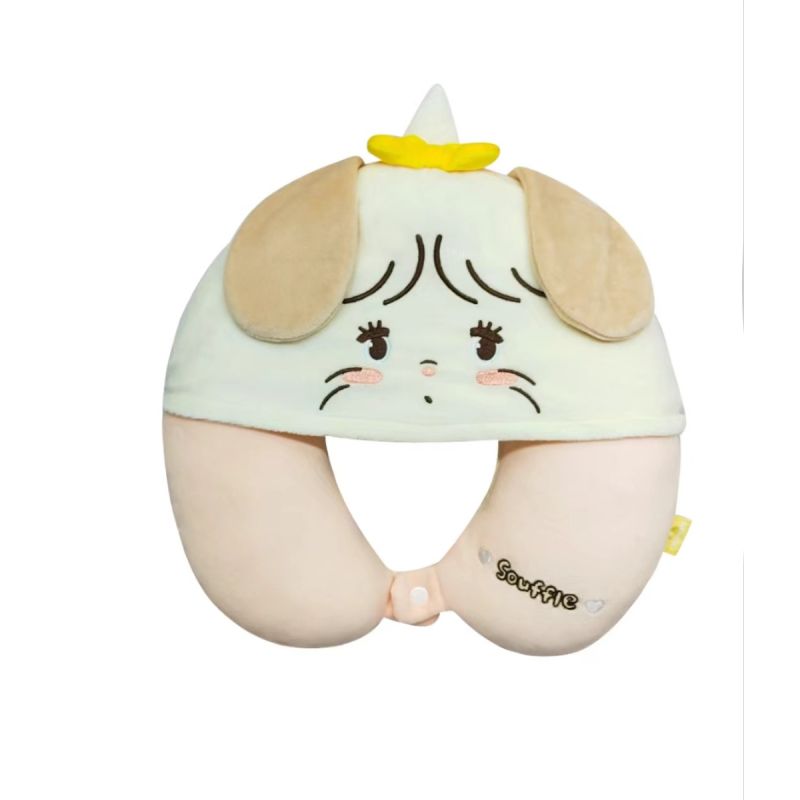 Mikko Collection Souffle Hooded Neck Pillow