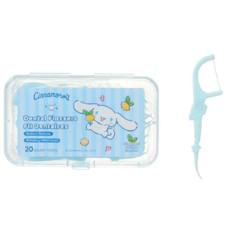 Sanrio Cinnamoroll Extra Fine Mint Flavor Dental Floss