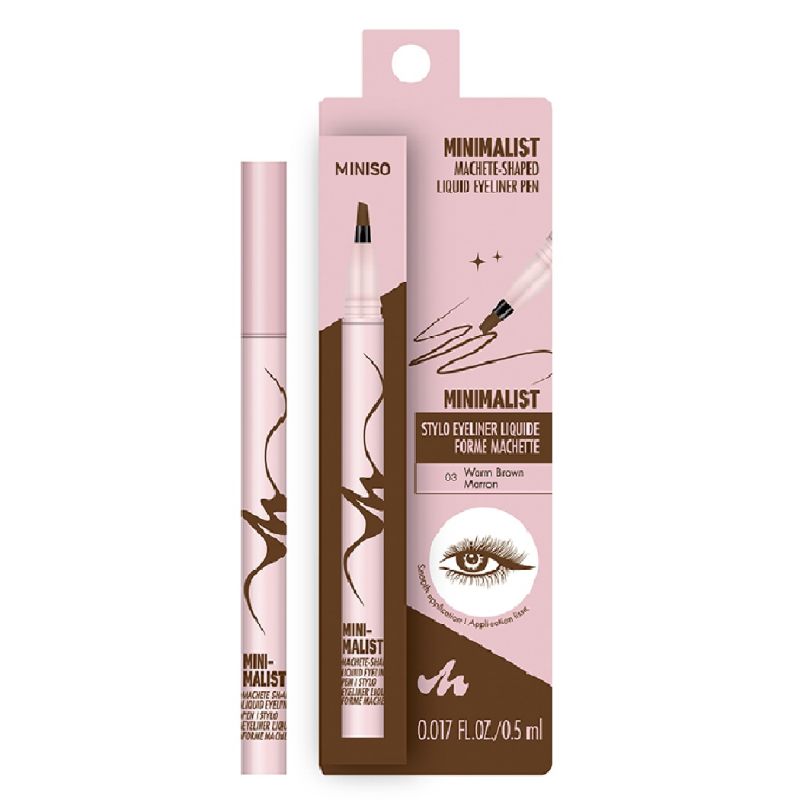 MINISO Smooth Application Eyeliner Pen Brown