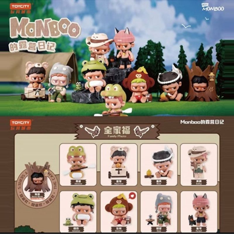 Toy City Monboo The Camping Diary Series Surprise Blind Box