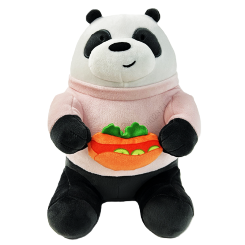 We Bare Bears 10 Inch Foodie Plush Soft Toy Panda