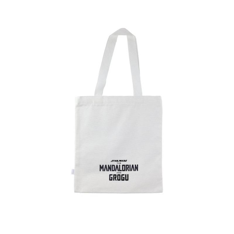 Star Wars White Grogu Tote bag