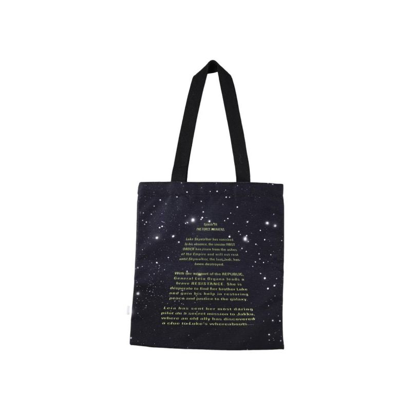 Star Wars Logo Black Tote Bag