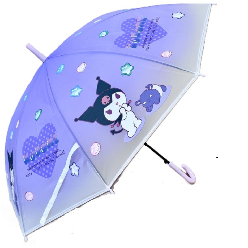 Sanrio Sweet Factory Kuromi Umbrella With Long Handle