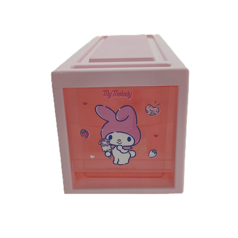Sanrio My Melody 34cm 4 Compartment Storage Drawer