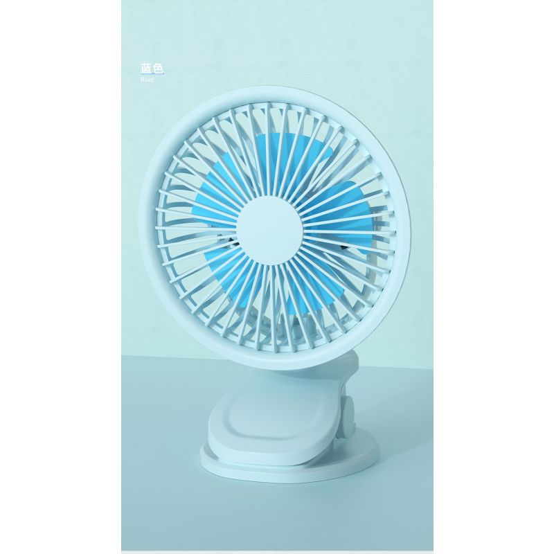 MINISO 1200mAh Blue Mini Clip On Fan
