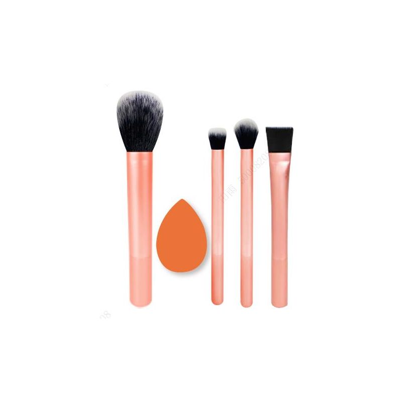 Luxury Series 5-Piece Makeup Sponge & Makeup Brush Multifunctional Set