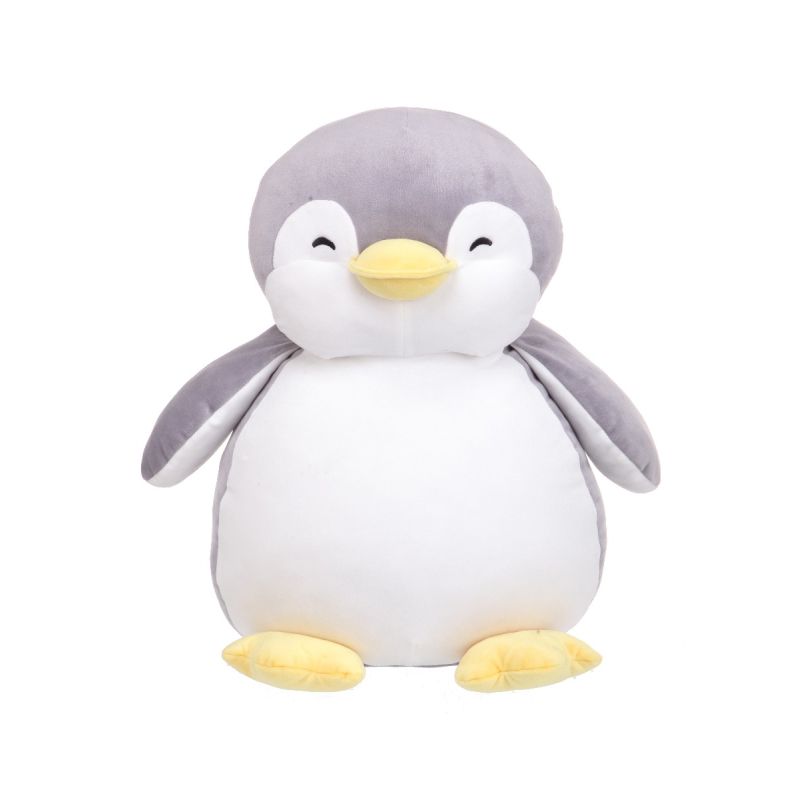 Mini Family PenPen Large 48cm Penguin Grey Plush Soft Toy