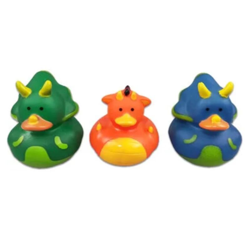 Dinosaur Rubber Ducks Set Of 3