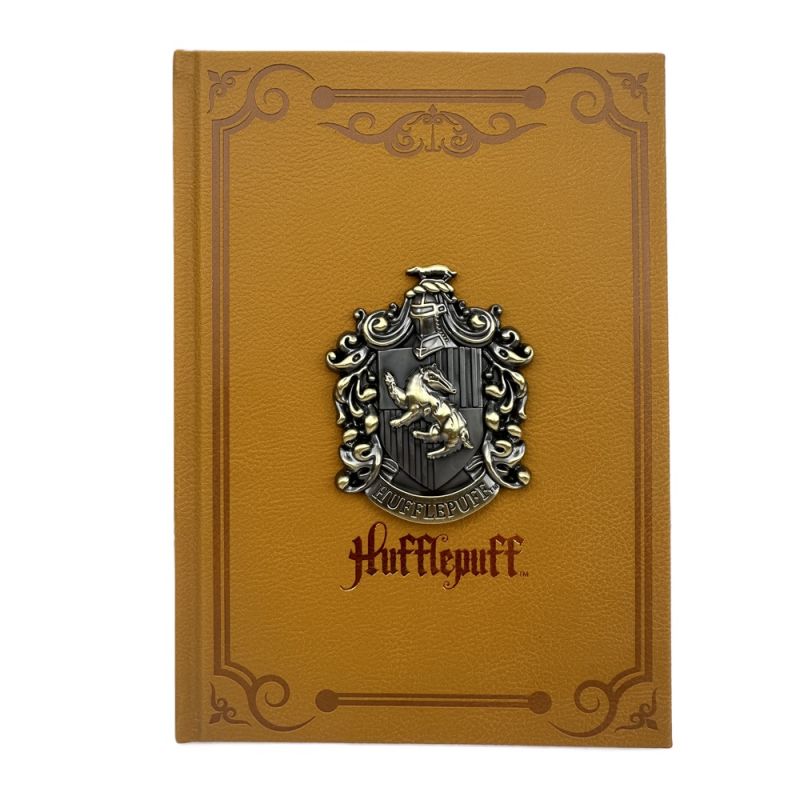 Harry Potter Hufflepuff A5 PU Embossment Hardcover Book (96 Sheets)