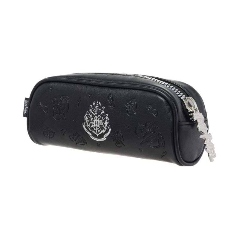 Harry Potter Black Embossed Gold Stampig Stationery Case
