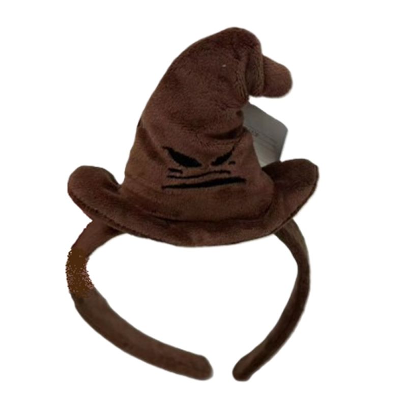 Harry Potter Sorting Hat Black Plush Hair Band