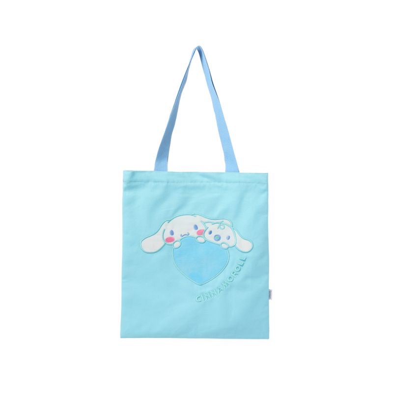 Sanrio Cinnamoroll Heart Plush Shopping Bag 