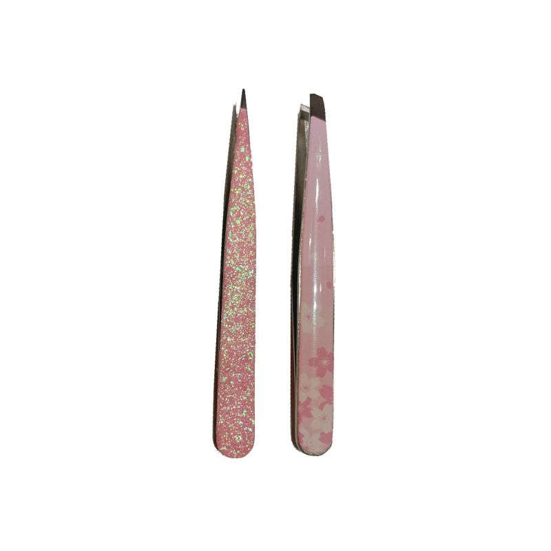 Sakura 2 Piece Eyebrow Tweezer Set