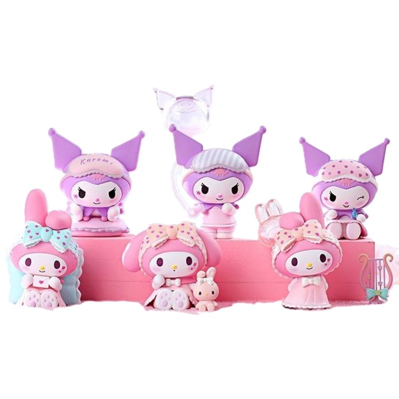 Sanrio Characters Pyjamas Sweetheart Figure Blind Box