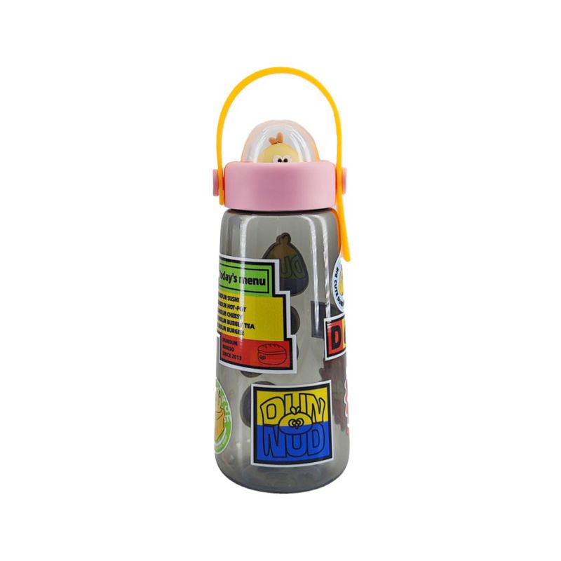 Dundun Series Yummy Food Plastic Water Bottle 600ml