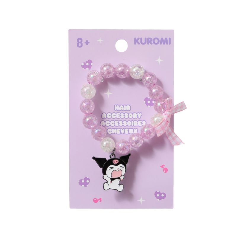 Sanrio Hello Kitty & Friends Kuromi Beaded Hair Tie