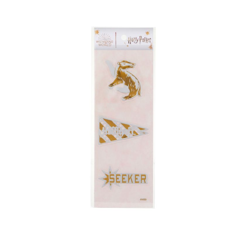 Harry Potter Hufflepuff Metal Sticker Set (A)