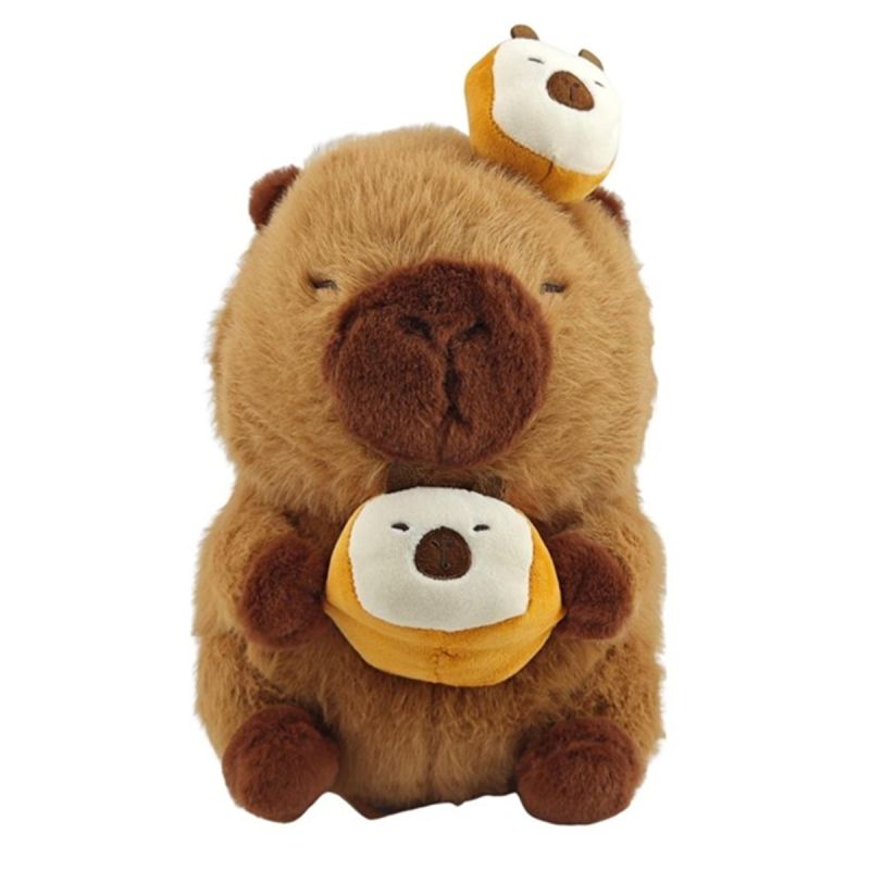 Mini Family Happy Baking Series Bread Capybara 10 Inch Plush Soft Toy