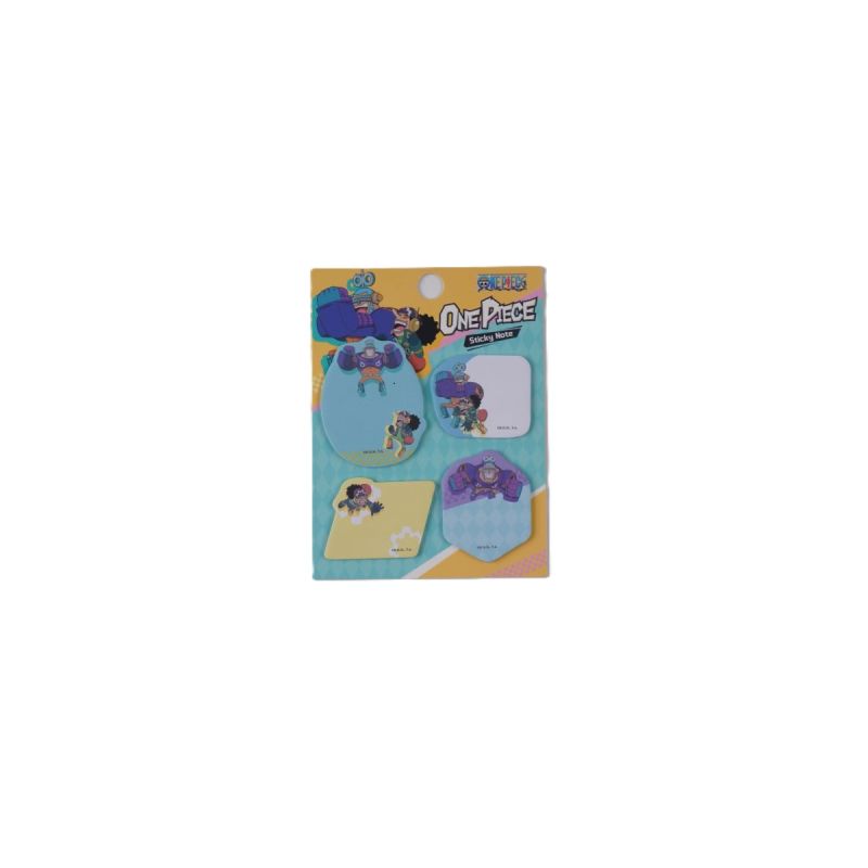 One Piece Collection Mini Figure Sticky Notes Set (4 Pcs) (Franky, Usopp)
