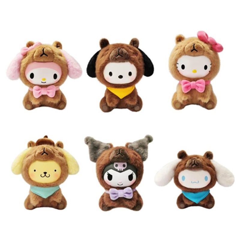 Sanrio Hello Kitty & Friends Chill Capybara Vinyl Plush Surprise Blind Box
