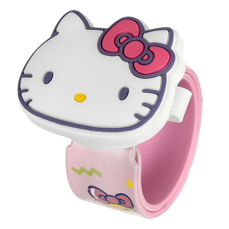 Sanrio Hello Kitty Kids Flip Top Slap Band Watch