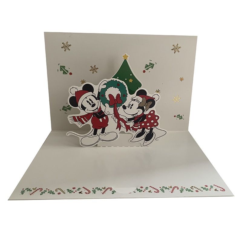 Disney Mickey - Red 3D Card & Envelope