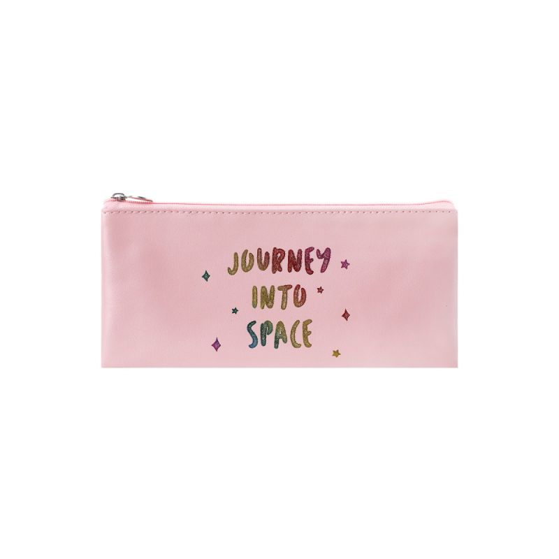 MINISO Pink Pencil Case