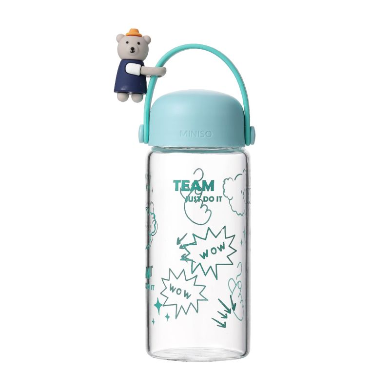 Bear Glass Bottle