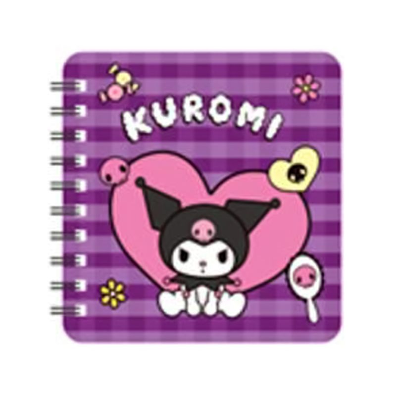 Kuromi Wire-bound Book 80 Pages