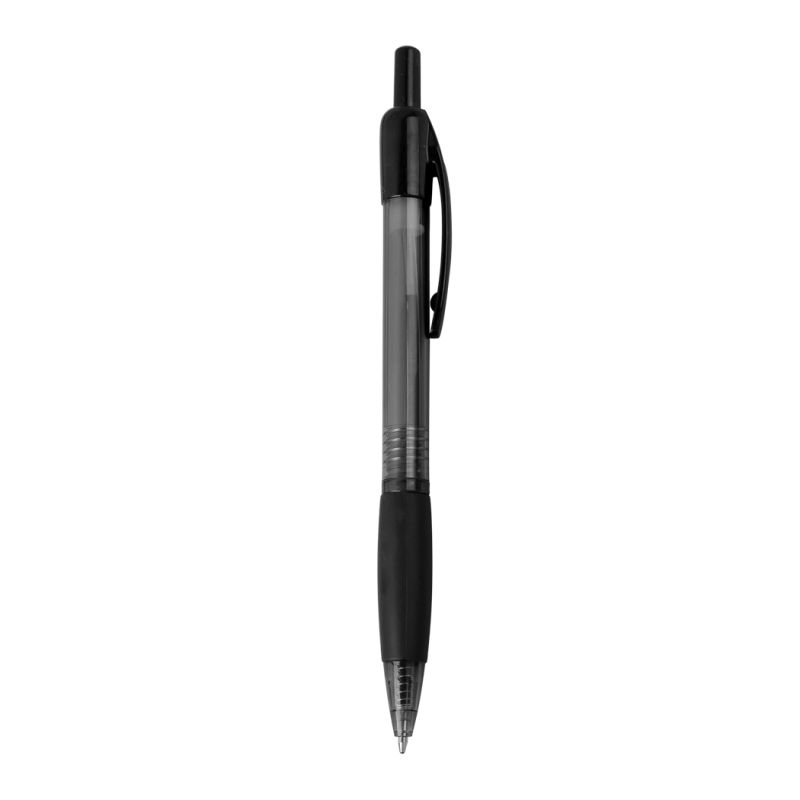 Retractable Black Gel Pen 10 Pack