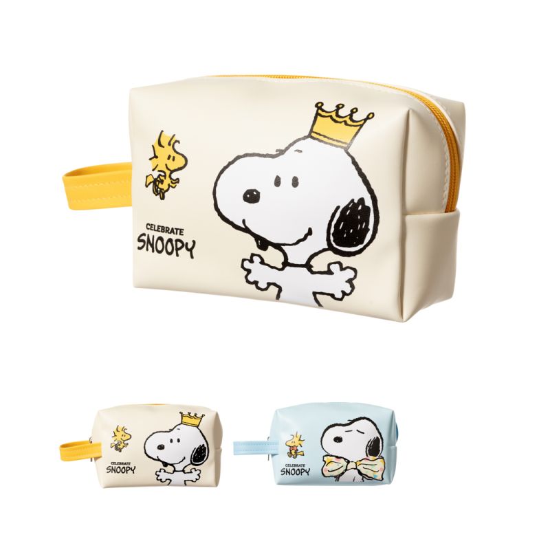 Snoopy Celebrate Collection Rectangular Cosmetic Bag