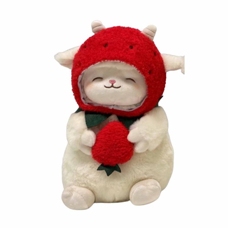 Lamb Baa Series Strawberry 25cm Plush Soft Toy