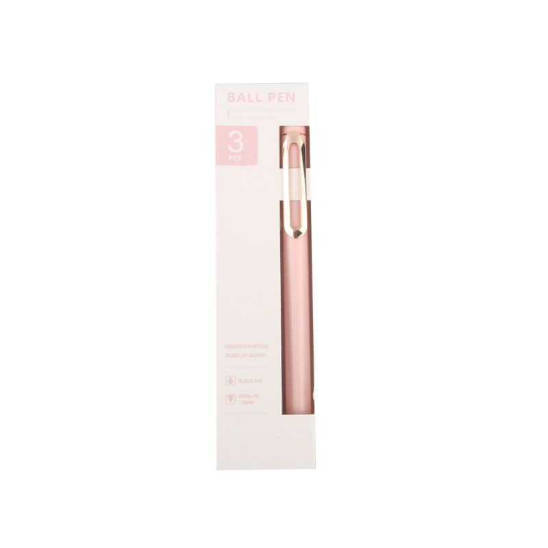 Rose Gold Series Ballpoint Pen (3 Pack) PDQ