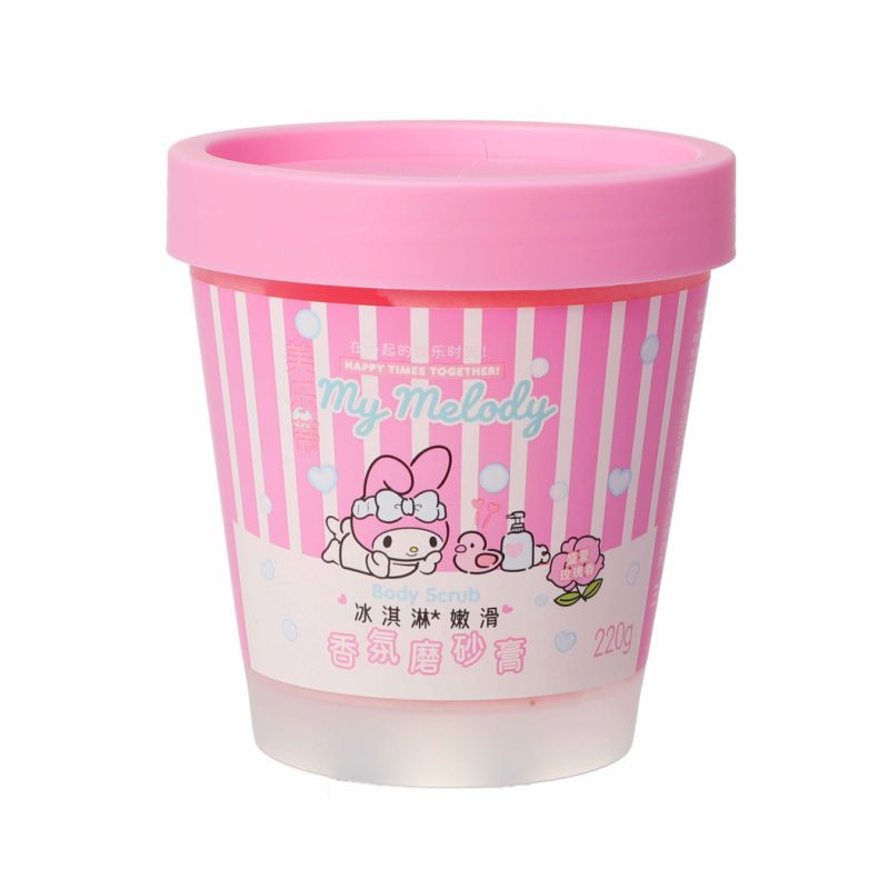 Sanrio My Melody Summer Rose Scented Glittering Body Scrub