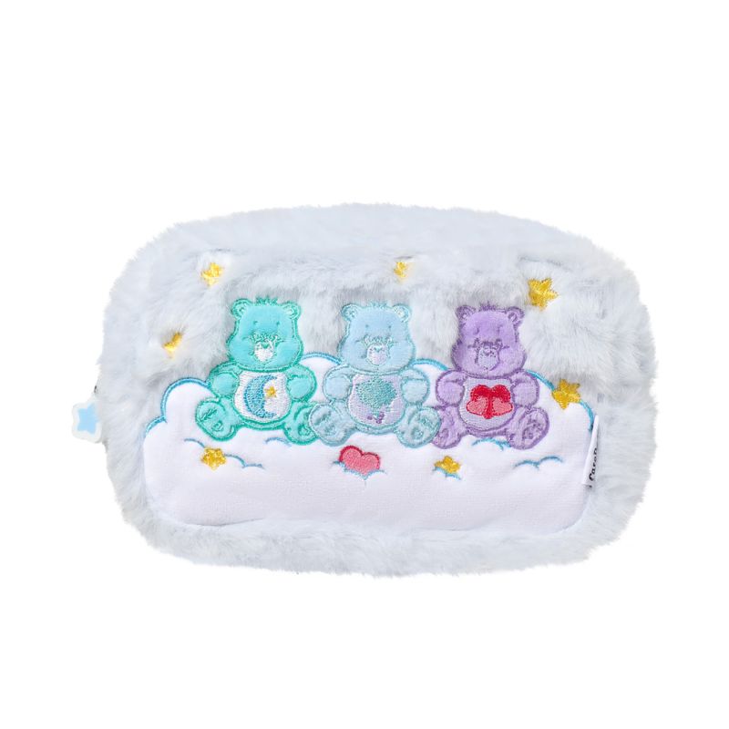 Care Bears Pink Paradise Plush Cosmetic Bag Blue