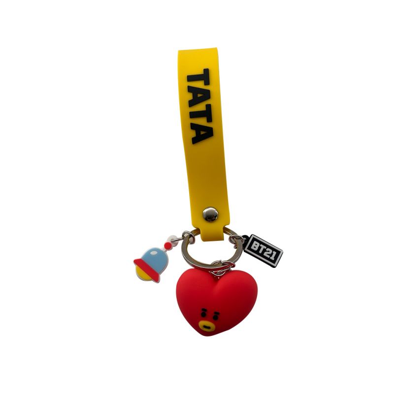 BT21 Collection Tata 3D Phone Charm Strap