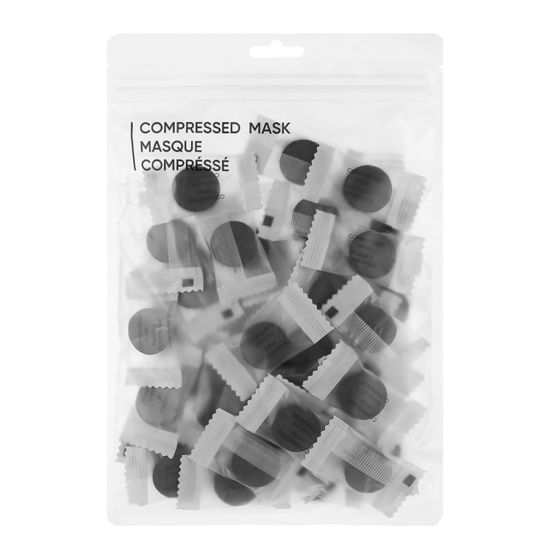 MINISO Bamboo Charcoal Compressed Face Masks
